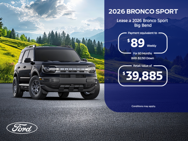 2026 Ford Bronco Sport