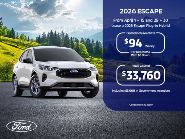 2026 Ford Escape Hybrid