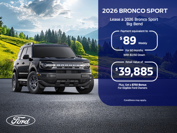 2026 Ford Bronco Sport