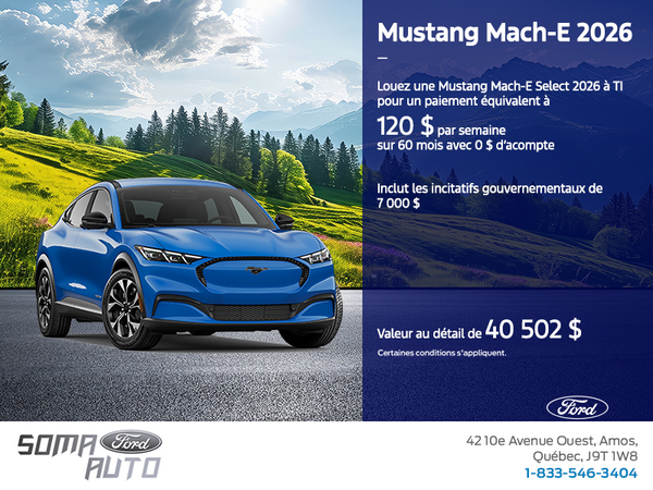 Ford Mustang Mach-E 2026