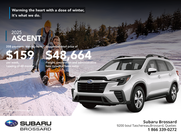 Get the 2024 Ascent today!