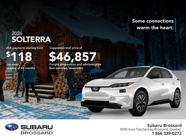 Get the 2026 Solterra today!