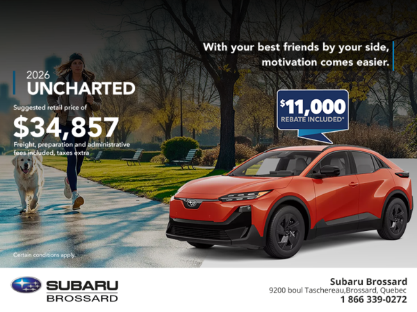 Get the 2026 Uncharted today!