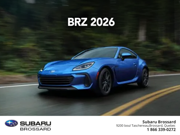 Procurez-vous la BRZ 2026!
