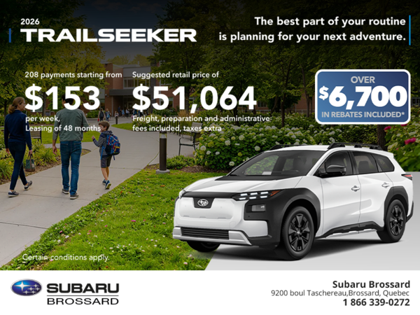 2026 Subaru Trailseeker