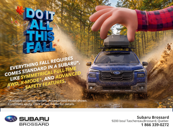 Subaru's Monthly Sales Event