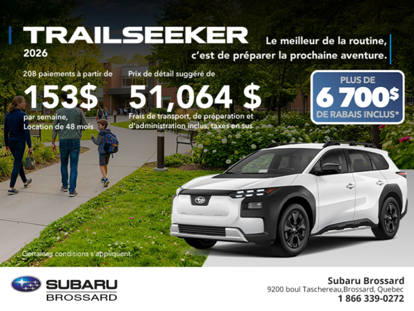 Subaru Trailseeker 2026