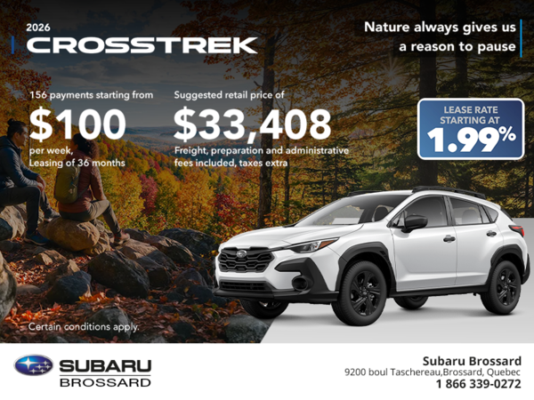 2026 Subaru Crosstrek