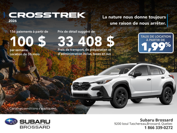 Subaru Crosstrek 2026