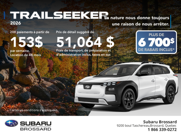 Subaru Trailseeker 2026