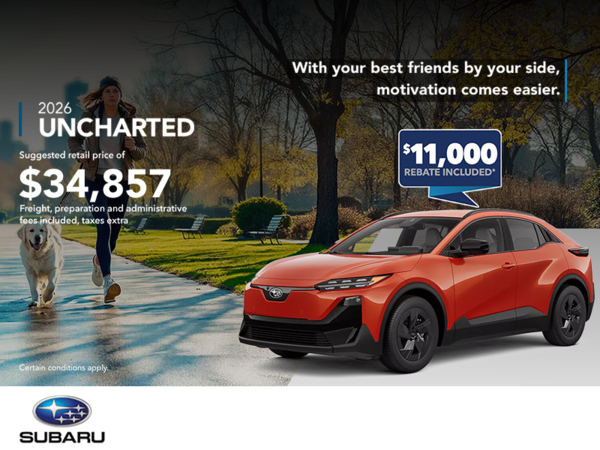 Get the 2026 Uncharted today!