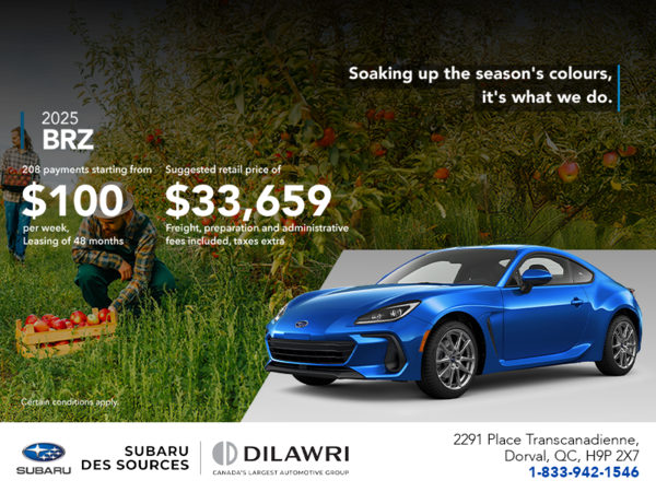 Get the 2025 BRZ today!