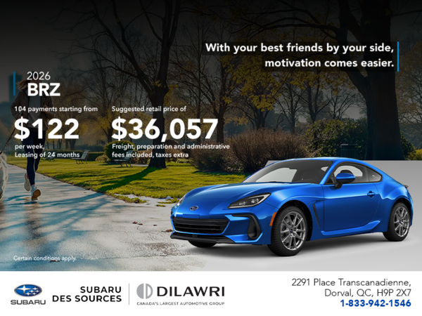 Get the 2026 BRZ today!