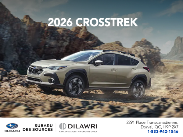 Get the 2026 Crosstrek today!