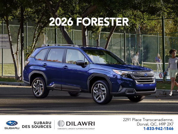 Get the 2026 Forester!