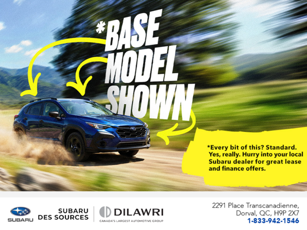 Subaru's Monthly Sales Event