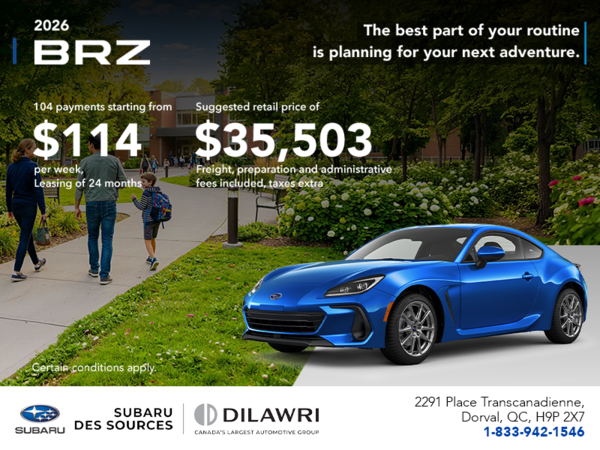 2026 Subaru BRZ