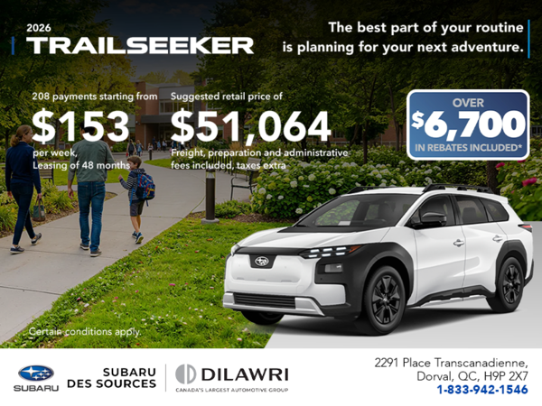 2026 Subaru Trailseeker