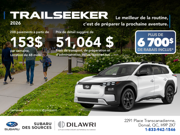 Subaru Trailseeker 2026
