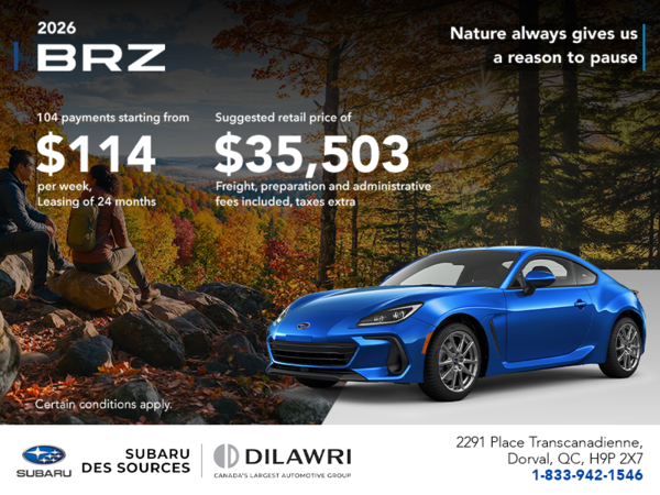 2026 Subaru BRZ