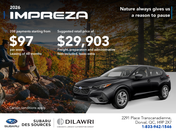 2026 Subaru Impreza