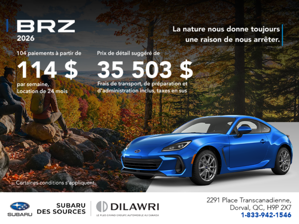Subaru BRZ 2026