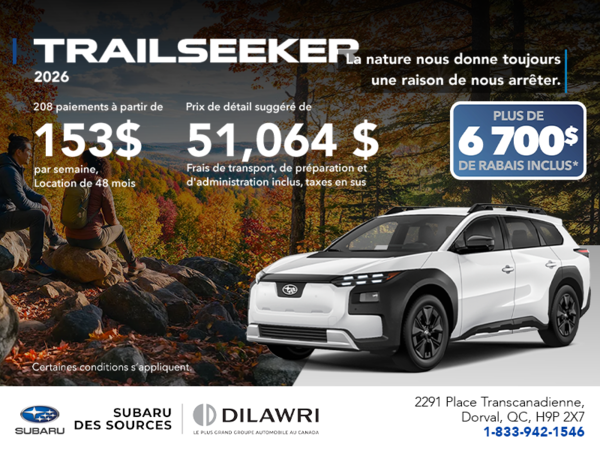 Subaru Trailseeker 2026