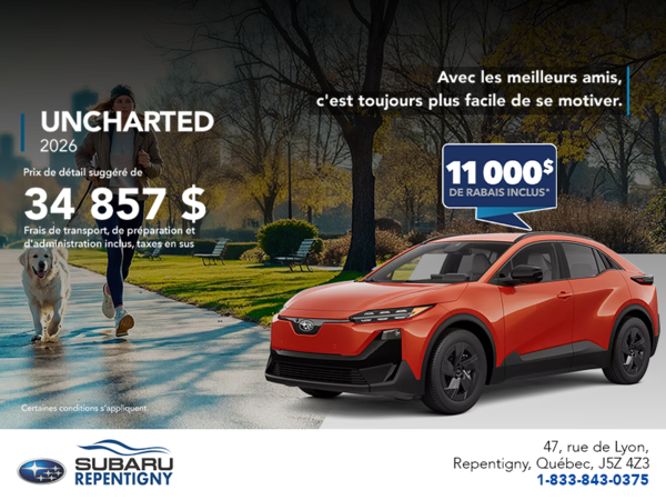 Procurez-vous le Uncharted 2026!