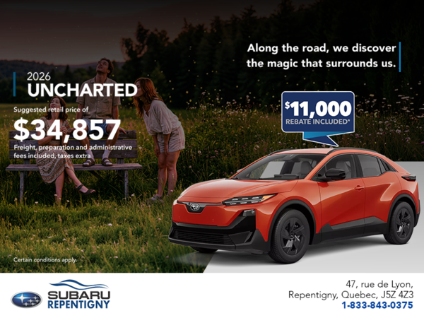 Get the 2026 Uncharted today!