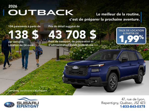 Subaru Outback 2026