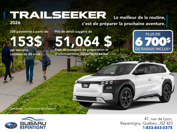 Subaru Trailseeker 2026