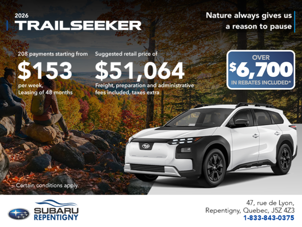 2026 Subaru Trailseeker