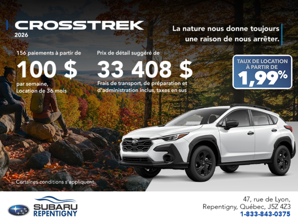 Subaru Crosstrek 2026