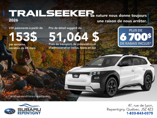 Subaru Trailseeker 2026