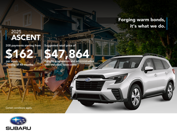 Get the 2025 Ascent today!