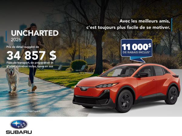 Procurez-vous le Uncharted 2026!