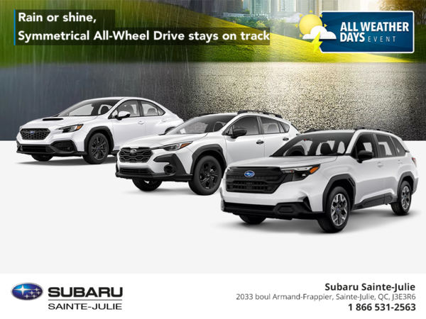 Subaru's Monthly Sales Event