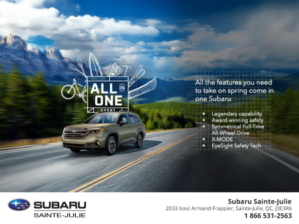 Subaru's Monthly Sales Event
