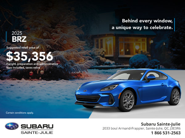 Get the 2025 BRZ today!