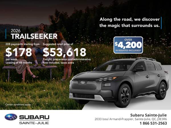 Get the 2026 Trailseeker today!