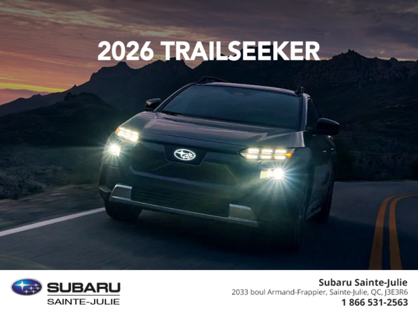 Get the 2026 Trailseeker today!