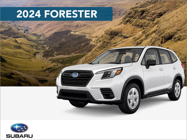 Get the 2024 Subaru Forester Today!