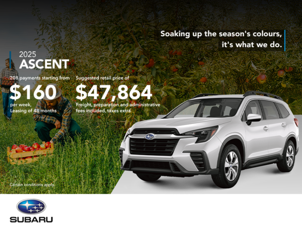 Get the 2025 Ascent today!
