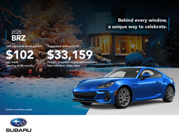 Get the 2025 BRZ today!