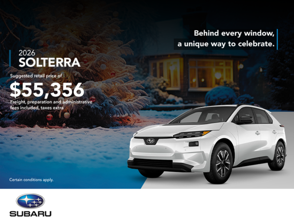 Get the 2026 Solterra today!