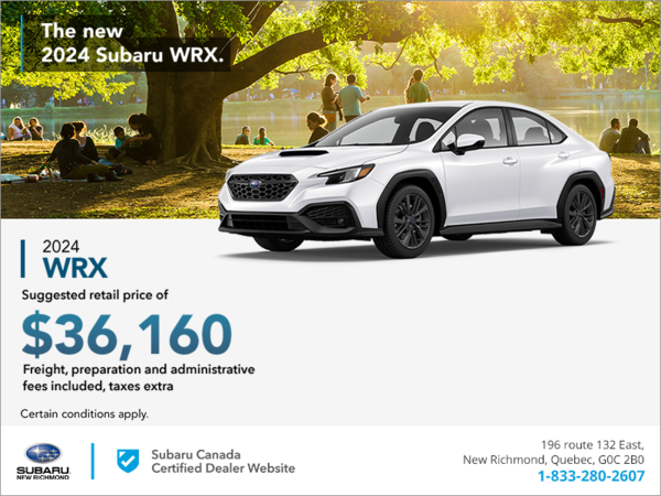 Get the 2023 WRX today!