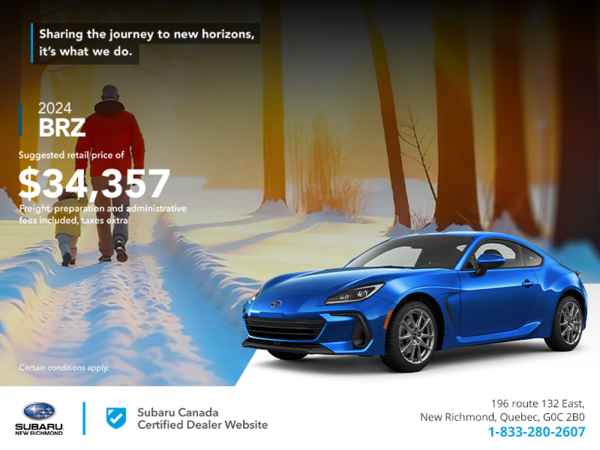 Get the 2024 BRZ today!