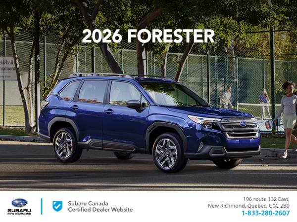 Get the 2026 Forester!