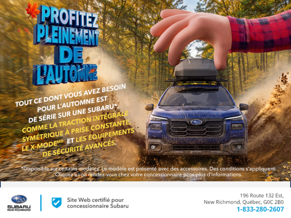 Événement mensuel chez Subaru