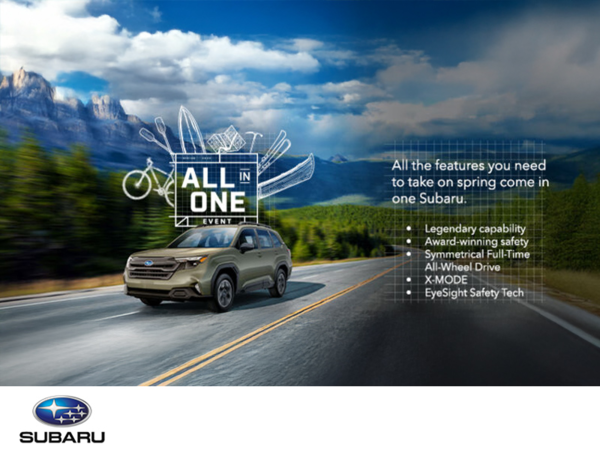 Subaru's Monthly Sales Event